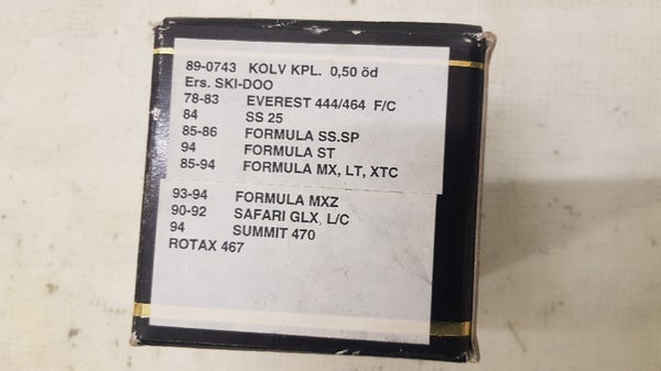 SnoPro M&auml;nt&auml; 70,00mm(+0,50mm) ROTAX 467  89-0743