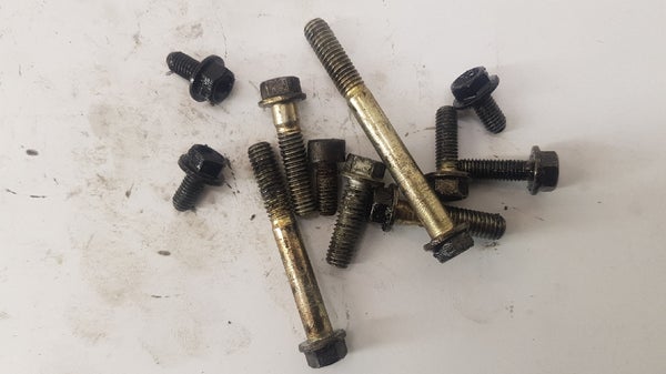 Pakoaukons&auml;&auml;timen pultteja (Husqvarna SM125 2008)