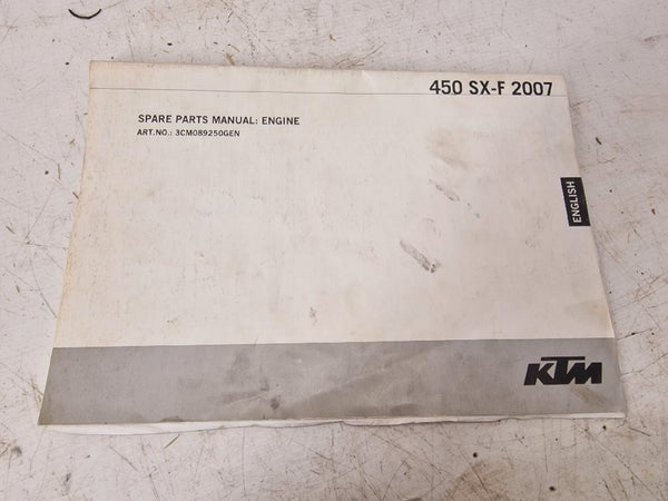 Spc Motor 450 Sx-F 07 (SXF 450 2007) 3CM089250GEN