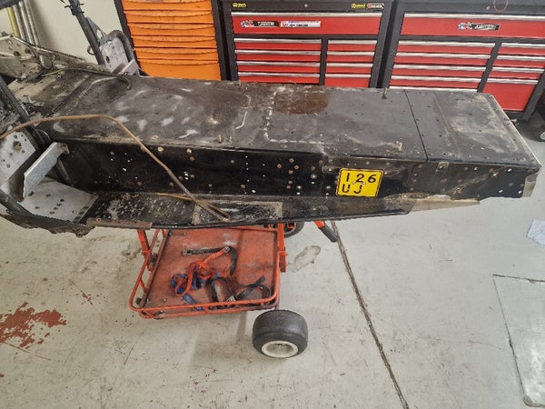 Front/Rear Frame Comp (Yamaha VT500XL Venture 2005) 8DJ-21940-07-00  8CR-21950-06-00