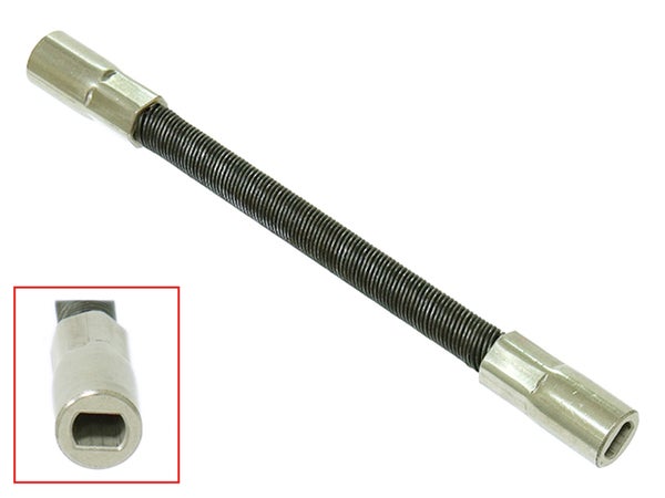 Sno-X Starttimoottorin flexi akseli 185mm Polaris (3280492 , 6230385)